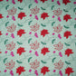 Sea Green floral jaal embroidery Malai Chanderi Fabric SNTF-32231