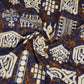 Blue & White Batik Print Cotton Fabric OG-30319