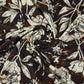 Black & White Floral Print Cotton Fabric OG-30316