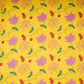Mustard Yellow floral jaal embroidery Malai Chanderi Fabric SNTF-32227