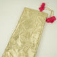 Light Gold Solid Zari Crush Fabric VCL-32265