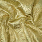 Light Gold Solid Zari Crush Fabric VCL-32265