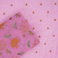 Pink Buti embroidery Malai Chanderi Fabric SNTF-32230