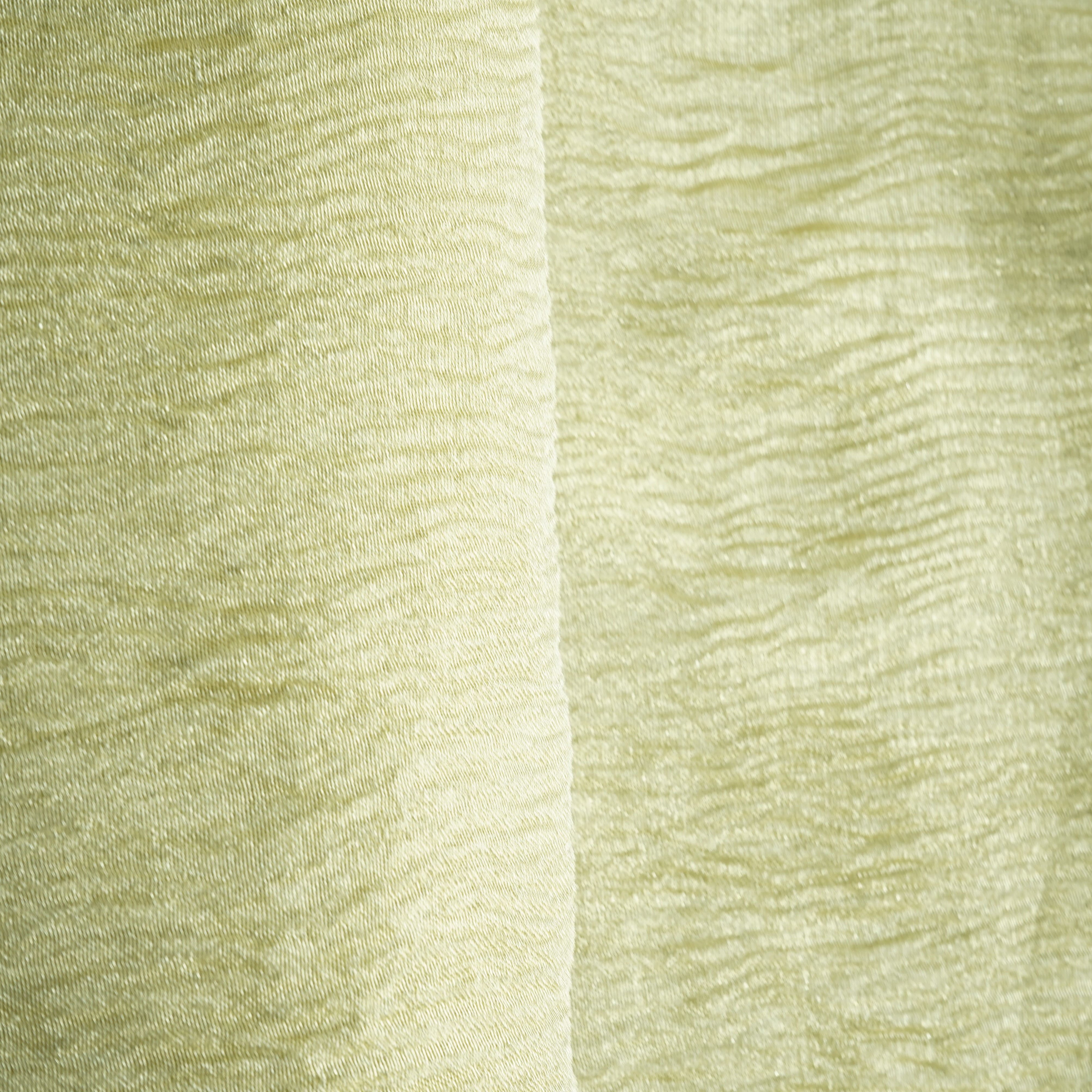 Dull Gold Shimmer Crushed Tissue Fabric
