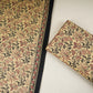 Cream & Red Floral Print Cotton Fabric OG-30309