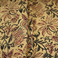 Cream & Red Floral Print Cotton Fabric OG-30309