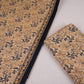 Cream & Yellow Floral Print Cotton Fabric OG-30310