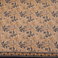Cream & Yellow Floral Print Cotton Fabric OG-30310