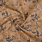 Cream & Yellow Floral Print Cotton Fabric OG-30310
