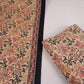 Cream & Red Floral Print Cotton Fabric OG-30308