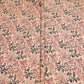 Cream & Red Floral Print Cotton Fabric OG-30308