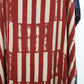 Red & Cream Ajrakh print Modal Silk Kaftan EEG-31622