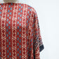 Red Ajrakh print Modal Silk Kaftan EEG-31606