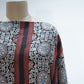 Black Ajrakh print Modal Silk Kaftan EEG-31619