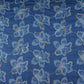 Blue Floral Embroidery Denim Fabric TF-30048