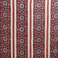 Rust Red Ajrakh print Modal Silk Kaftan EEG-31599