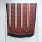 Rust Red Ajrakh print Modal Silk Kaftan EEG-31599