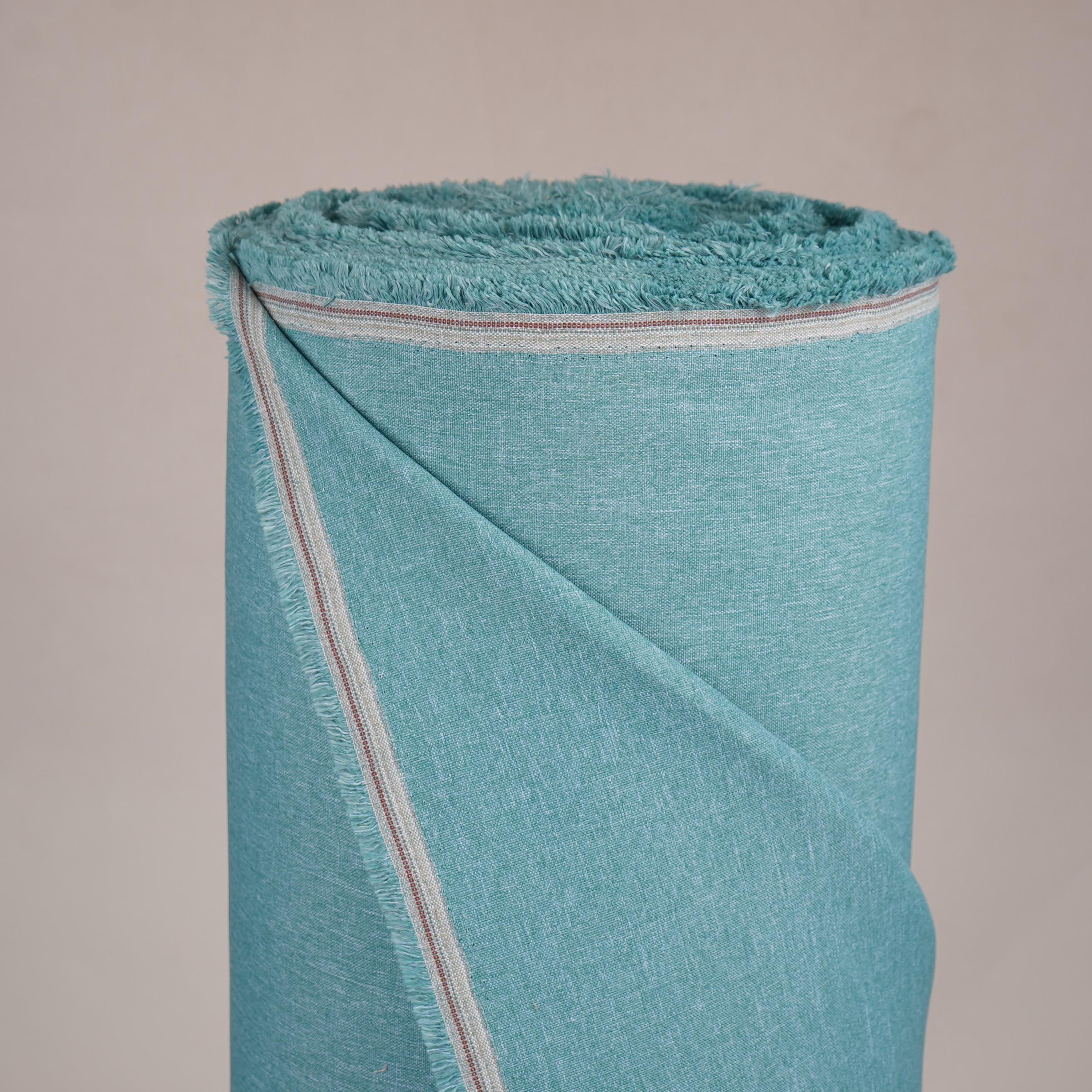 Sea Blue Polyester Fabric Solution Dyed XN18141 - TradeUNO