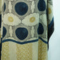 Cream Ajrakh print Modal Silk Kaftan EEG-31617