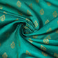 Green Banarasi Brocade Fabric