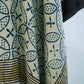 Cream Ajrakh print Modal Silk Kaftan EEG-31637