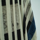 Cream with Black Stripes print Modal Silk Kaftan EEG-31640