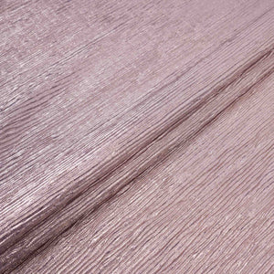 Lavender Foil Fabric with Golden Shimmer Crush LI-32274 - TradeUNO