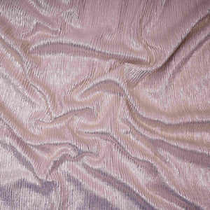 Lavender Foil Fabric with Golden Shimmer Crush LI-32274 - TradeUNO