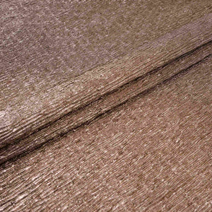 Black Foil Fabric with Golden Shimmer Crush LI-32272 - TradeUNO