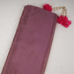 Purple Solid Shimmer Tissue Fabric NFS-13