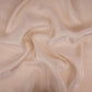 Cream Solid Shimmer Tissue Fabric NFS-01