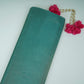 Sky Blue Solid Shimmer Tissue Fabric NFS-06