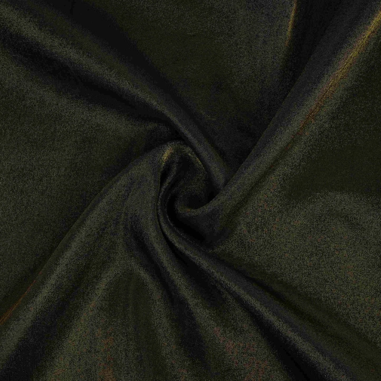 Dark Green Solid Shimmer Tissue Fabric NFS-10