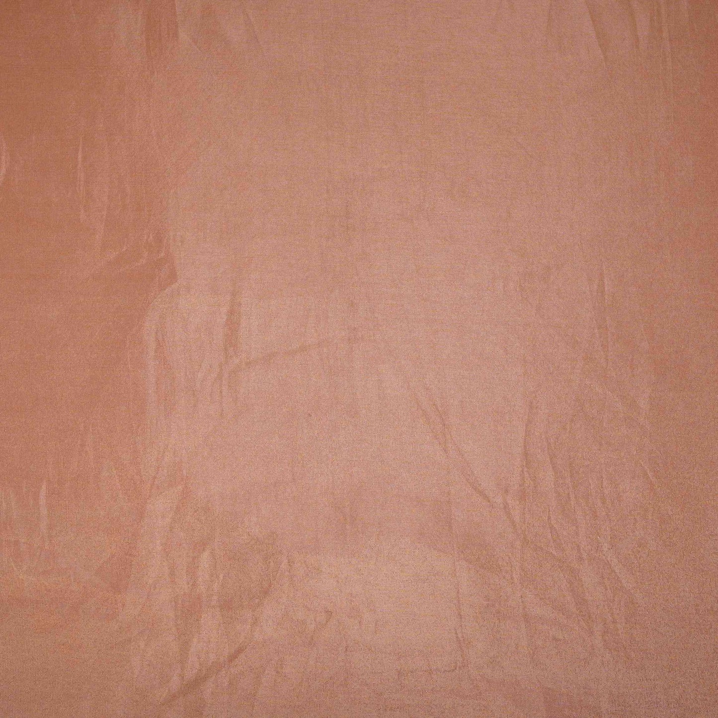 Peach Solid Shimmer Tissue Fabric NFS-09