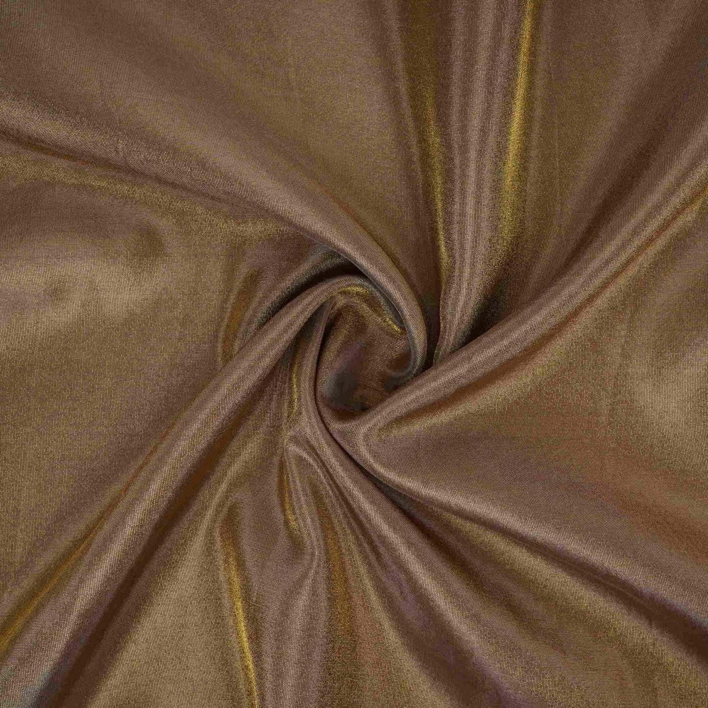 Metalic Gold Solid Shimmer Tissue Fabric NFS-07