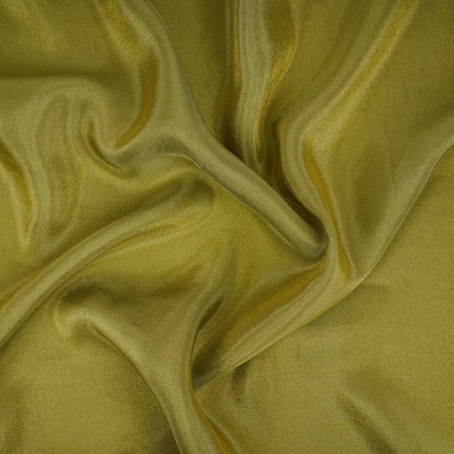 Light Green Solid Shimmer Tissue Fabric NFS-05