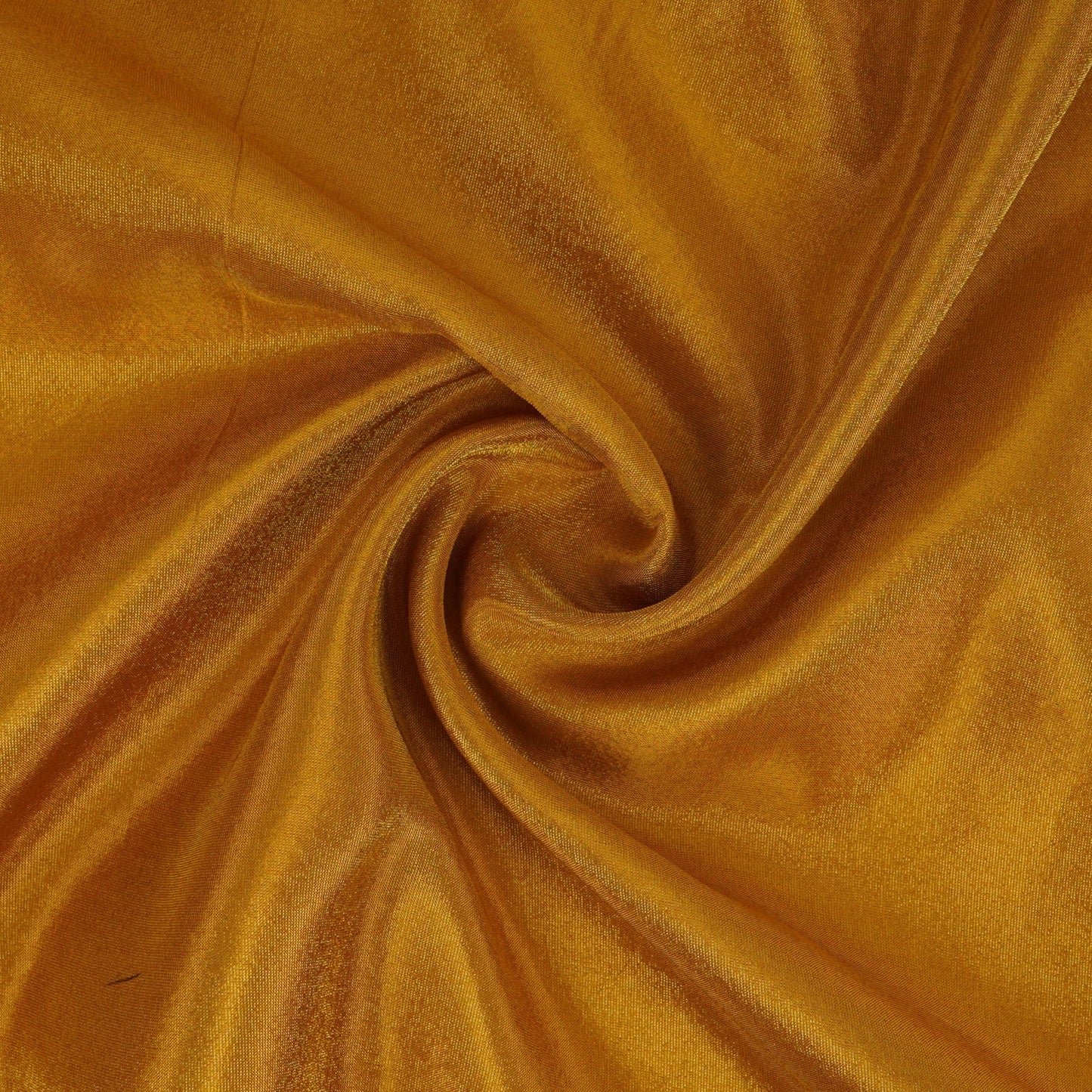 Mustard Yellow Solid Shimmer Tissue Fabric NFS-04