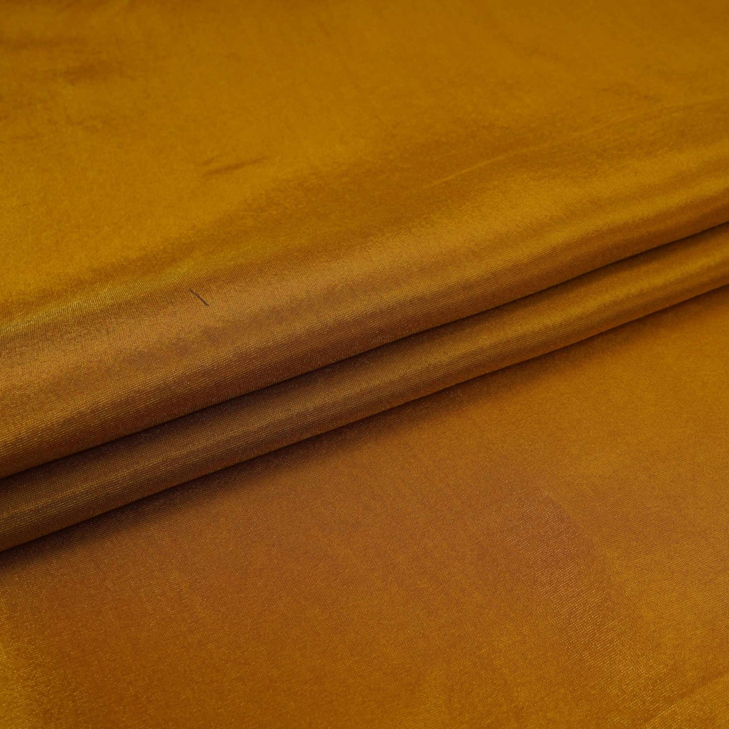 Mustard Yellow Solid Shimmer Tissue Fabric NFS-04