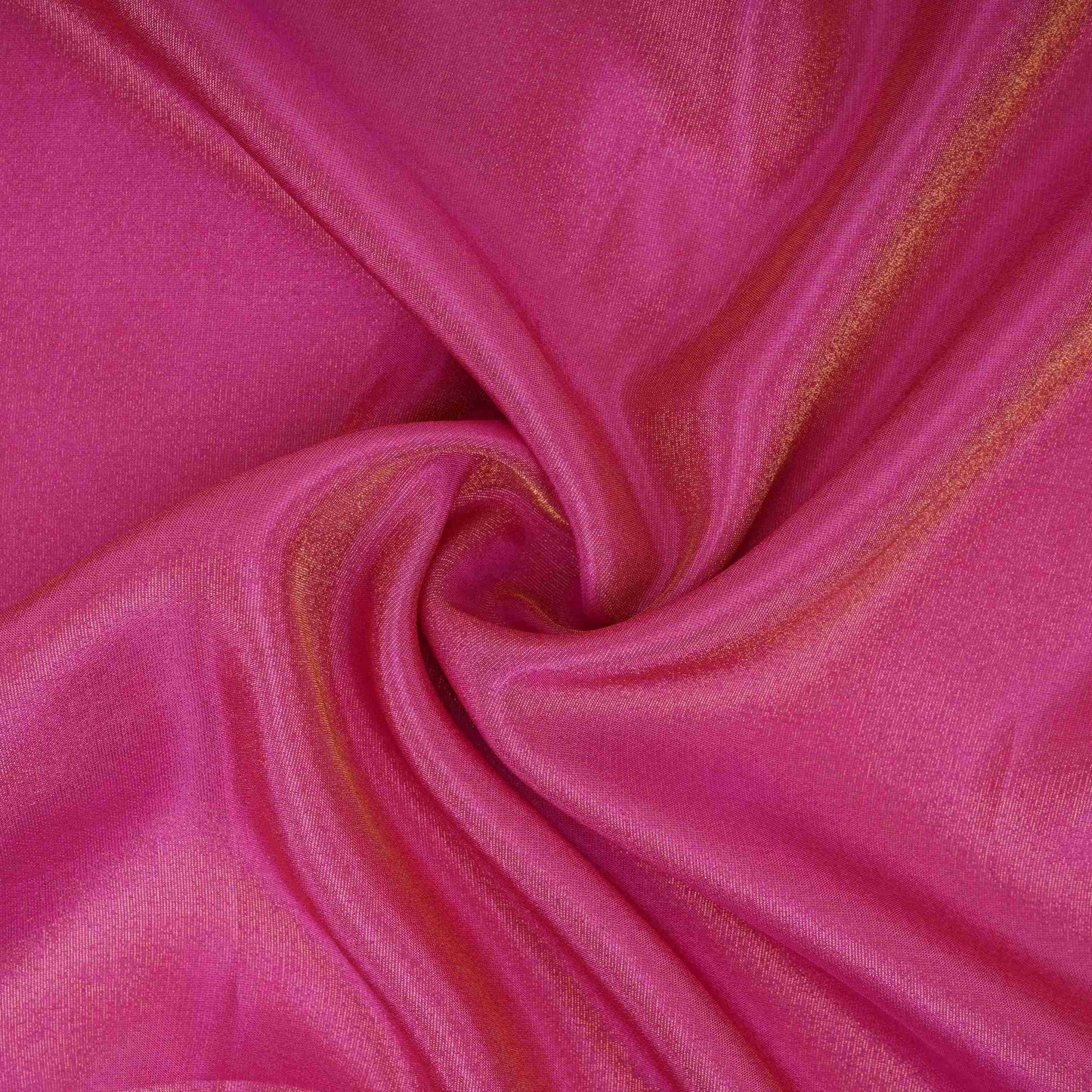 Pink Solid Shimmer Tissue Fabric NFS-11
