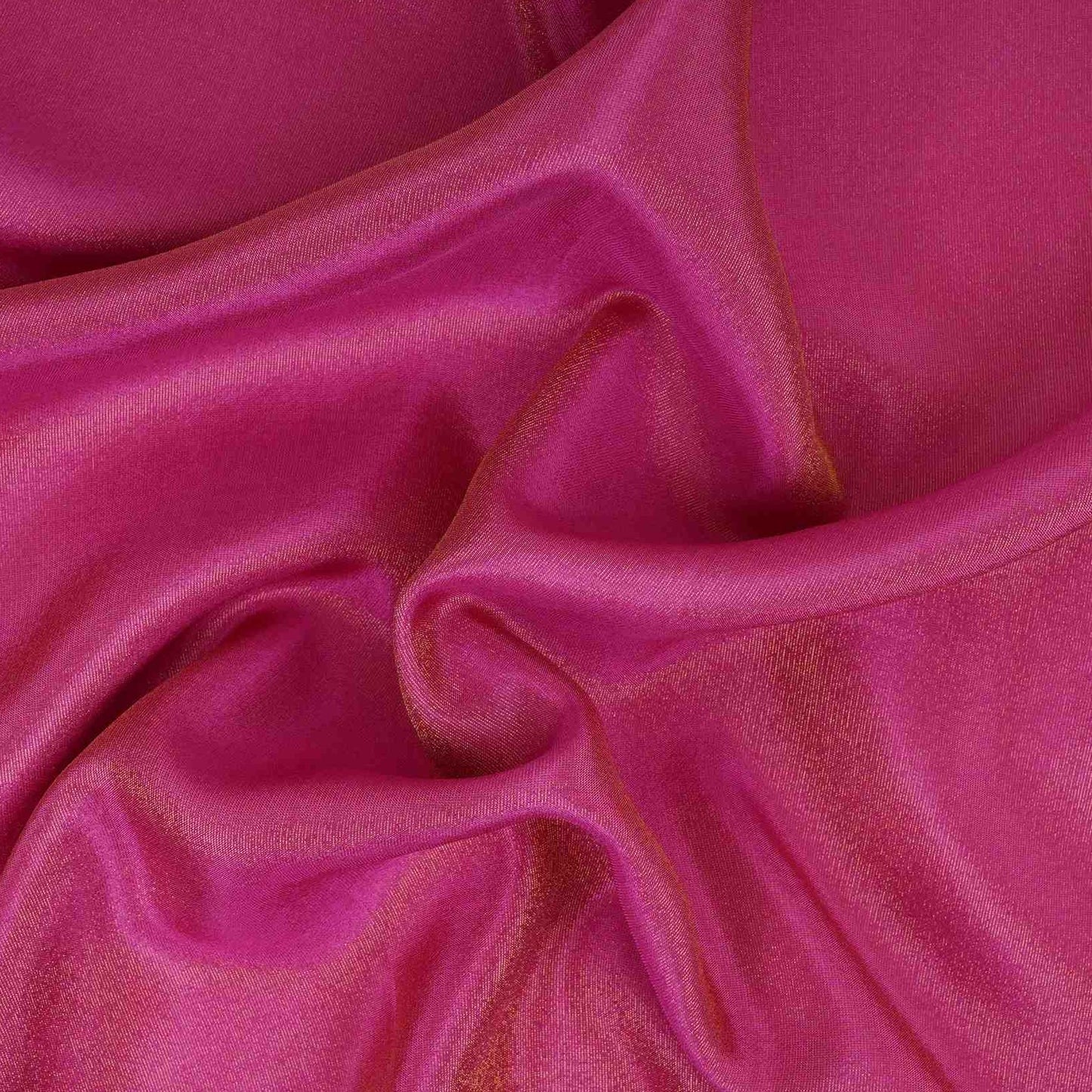 Pink Solid Shimmer Tissue Fabric NFS-11