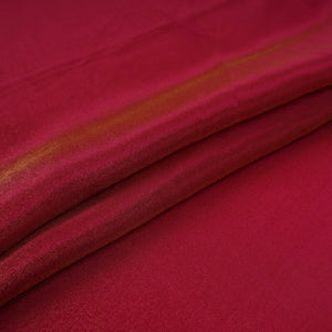 Red Solid Shimmer Tissue Fabric NFS-14 - TradeUNO