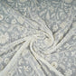 Off White Dyeable Chikankari Embroidery Georgette Fabric AT-30352