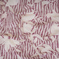 Purple Floral Print Cotton Fabric DE-32299