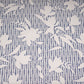 Blue Floral Print Cotton Fabric DE-32298