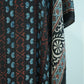 Black Ajrakh print Modal Silk Kaftan EEG-31605