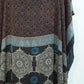 Black Ajrakh print Modal Silk Kaftan EEG-31610
