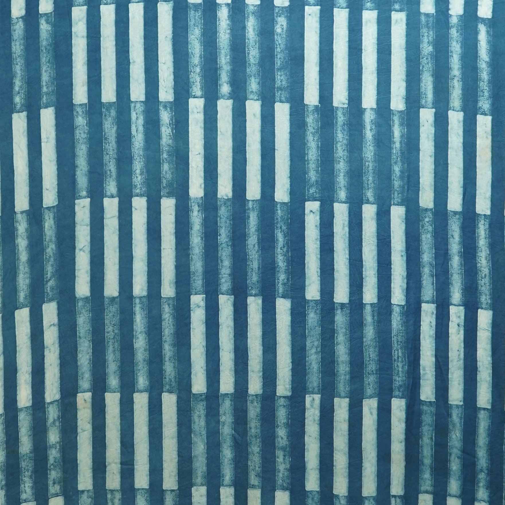 Blue Ajrakh print Modal Silk Kaftan EEG-31634