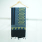 Teal Blue with Black Ajrakh print Modal Silk Kaftan EEG-31615