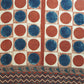Red with Cream Polka Dot print Modal Silk Kaftan EEG-31633