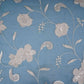 Sky Blue floral Sequins embroidery Pure 27gm Organza Fabric GPF-32284